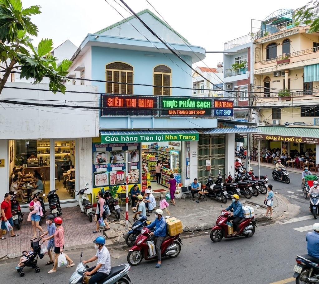 CHO THU&Ecirc; CĂN G&Oacute;C 2 MẶT TIỀN KHU B&Agrave;N CỜ NHA TRANG &ndash; DIỆN T&Iacute;CH 100M&sup2; &ndash; LỀ ĐỂ XE RỘNG R&Atilde;I &ndash; GI&Aacute; 35 TRIỆU